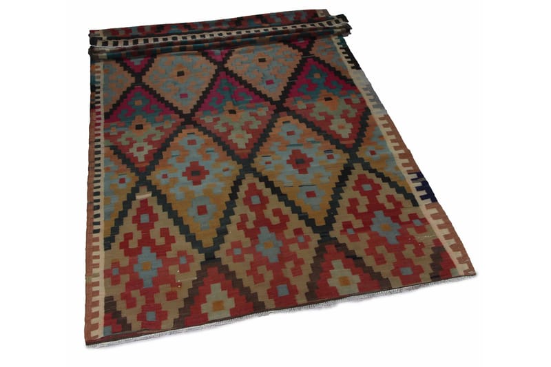 Håndknyttet Persisk tæppe 191x478 cm Kelim - Flerfarvet - Kelimtæpper