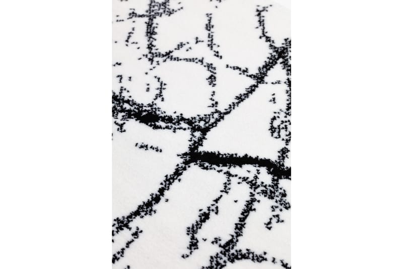 Eriswil Marble Tæppe 240 cm Rund - Hvid - Wiltontæpper - Mønstrede tæpper - Store tæpper