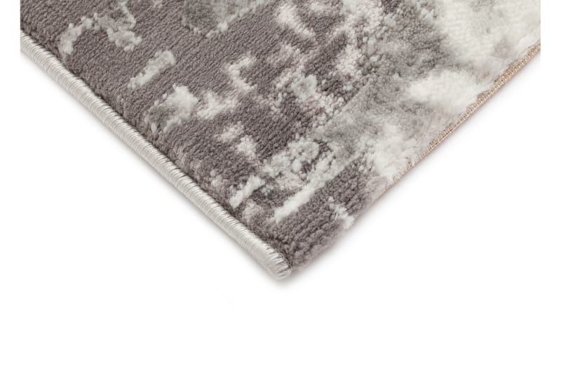 Lyngen Brick Tæppe 80x150 cm - Grå - Wiltontæpper - Mønstrede tæpper - Store tæpper