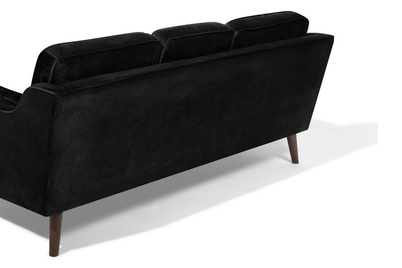 Sofa Sofa 3-pers - Sort - 3 personers sofa