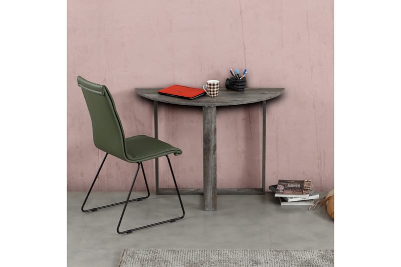 Comfortale spisebord halvmåne - Grå træ - Spisebord og køkkenbord
