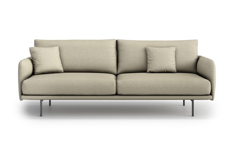 Paraply 3-pers. Sofa - Beige - 3 personers sofa