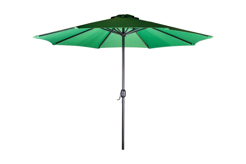 Parasol BAHAMA D27m krank sølv/grøn - Parasoller