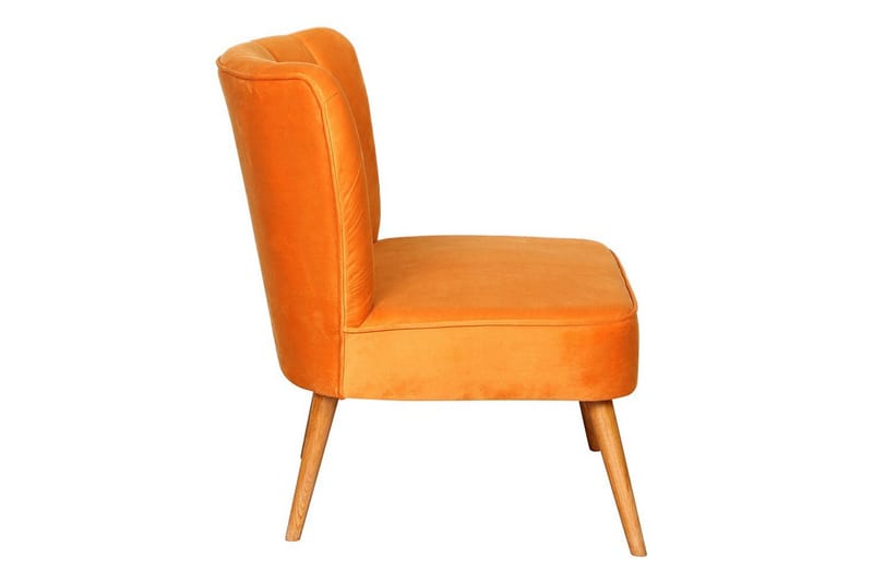Ullsperger Lænestol med Armlæn - Orange - Lænestole