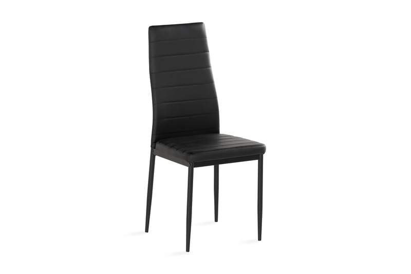 Ted Spisebordsstol Kunstlæder - Sort - Spisebordsstole & køkkenstole