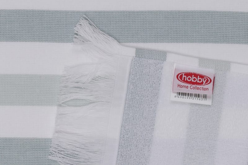 Ashburton Håndklæde 2-pak - Grøn/Hvid - Håndklæder