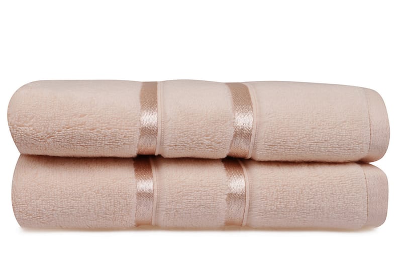 Ashburton Håndklæde 2-pak - Lyserød - Håndklæder