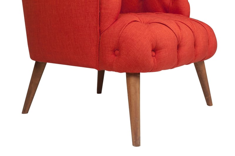 Monroew Lænestol - Rød/Natur - Lænestole