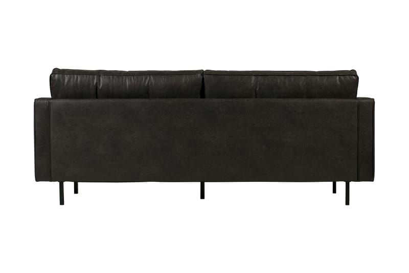 Teton 2,5-pers. Sofa - Sort - Lædersofaer - 2 personers sofa