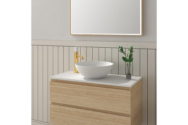 Vask Bathlife Gedigen - Hvid - Lille håndvask