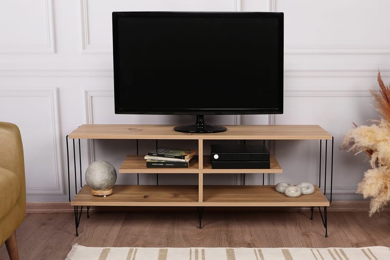 Leopoldis TV-bord 120 cm - Natur - TV-borde