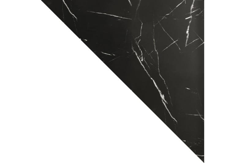 Marmuria Garderobe med Spejl 250 cm Marmormønster - Hvid/Sort/Guld - Garderobeskabe - Garderobeskab & klædeskab