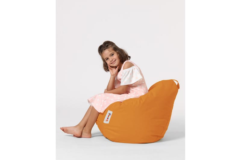 Salman Sækkestol Udendørs 60 cm - Orange - Havemøbler - Havestole - Sækkestole udendørs