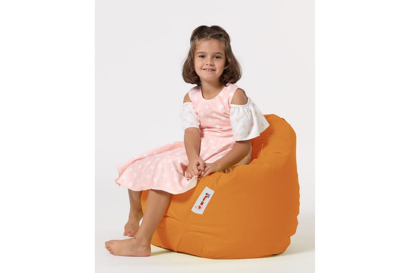 Salman Sækkestol Udendørs 60 cm - Orange - Havemøbler - Havestole - Sækkestole udendørs