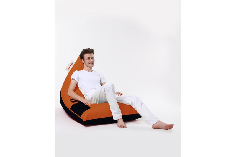 Toya Sækkestol Udendørs 90 cm - Orange - Havemøbler - Havestole - Sækkestole udendørs