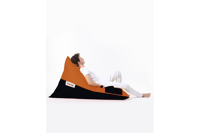 Toya Sækkestol Udendørs 90 cm - Orange - Havemøbler - Havestole - Sækkestole udendørs