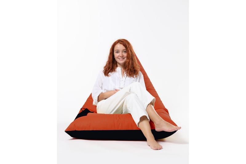 Toya Sækkestol Udendørs 90 cm - Orange - Havemøbler - Havestole - Sækkestole udendørs