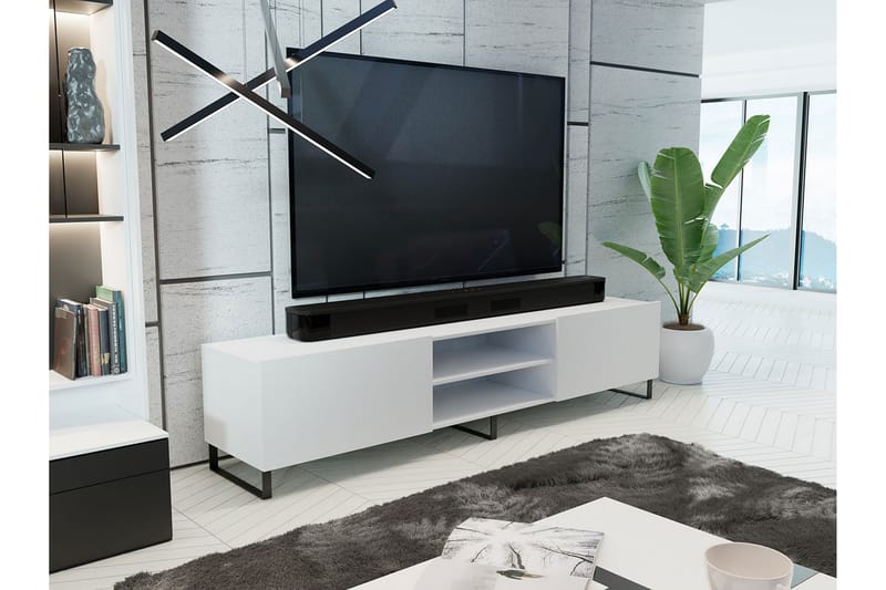 TV-Bord - Hvid - TV-borde