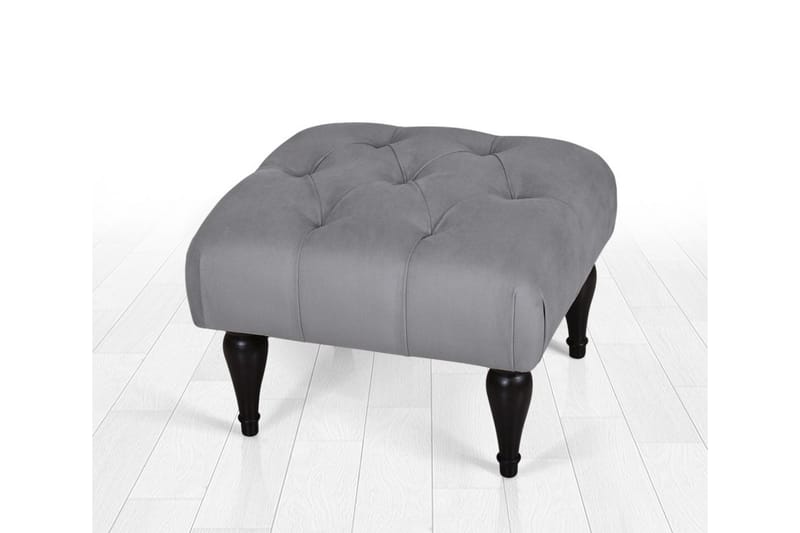 Frankfort Siddepuf 51 cm - Grå - Møbler - Stole & lænestole - Taburet & skammel - Ottoman