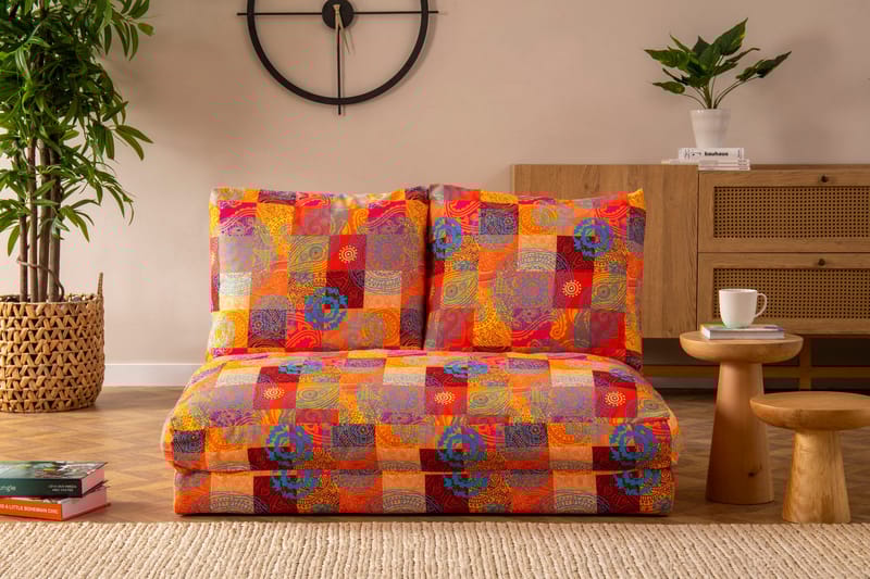 Maydena Sovesofa 2-personers 185x120 cm - Flerfarvet - Møbler - Sofaer - Sovesofaer