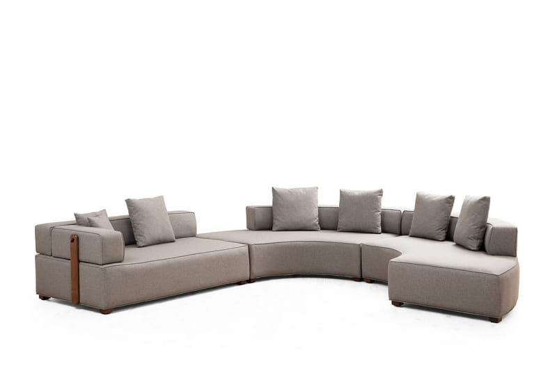 Lasalle Buet Sofa 6-personers - Grå - Møbler - Sofaer - Hjørnesofa