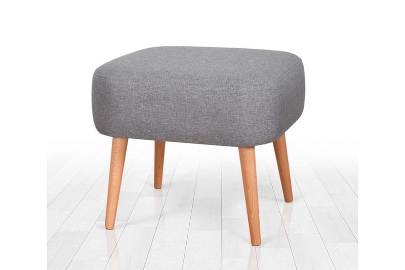Demopolis Siddepuf 50 cm - Grå - Møbler - Stole & lænestole - Taburet & skammel - Ottoman