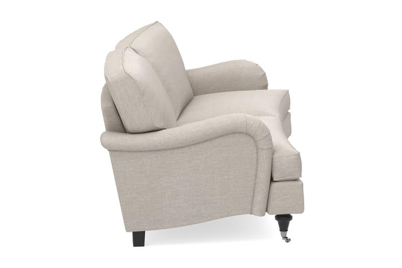 Howard Classic 3-personers Svunget Stofsofa - Beige - Møbler - Sofaer - Howard sofa