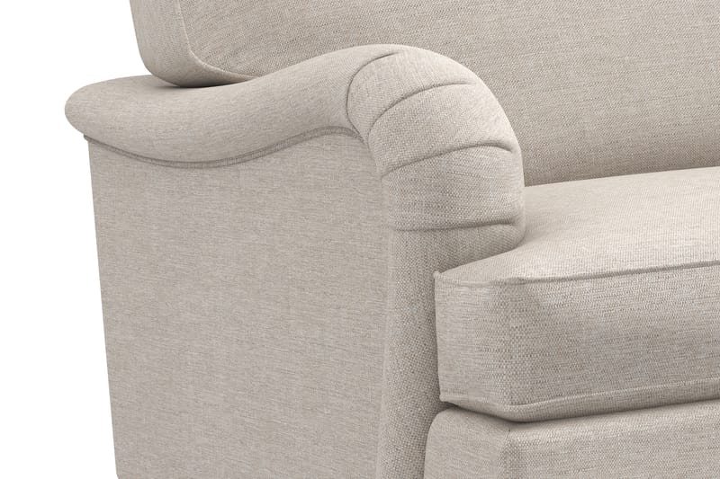 Howard Classic 3-personers Svunget Stofsofa - Beige - Møbler - Sofaer - Howard sofa