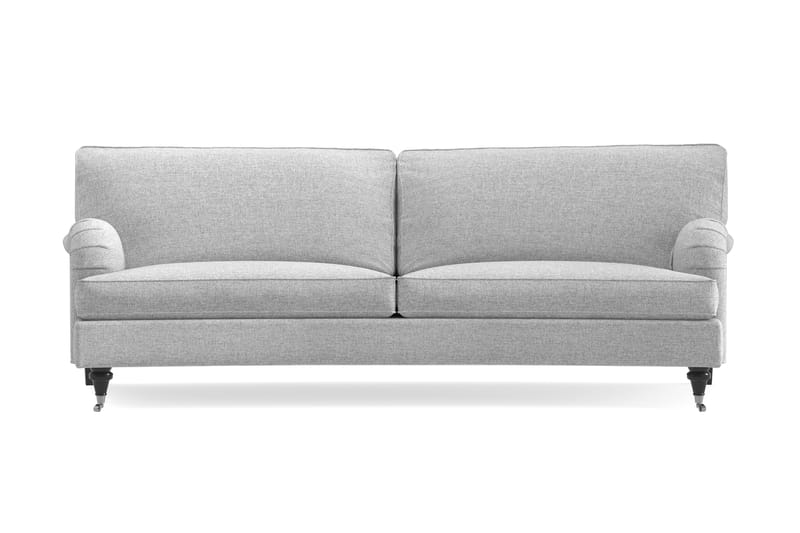 Howard Classic 3-personers Svunget Stofsofa - Grå - Møbler - Sofaer - Howard sofa