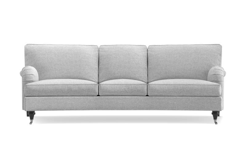 Howard Classic 3-personers Svunget Stofsofa - Grå - Møbler - Sofaer - Howard sofa