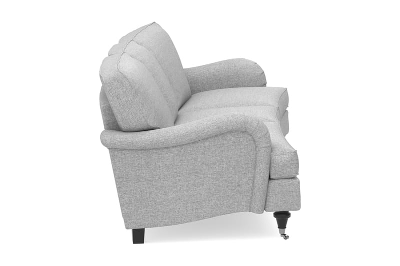 Howard Classic 3-personers Svunget Stofsofa - Grå - Møbler - Sofaer - Howard sofa