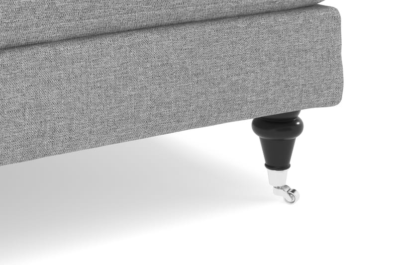 Howard Classic 3-personers Svunget Stofsofa - Grå - Møbler - Sofaer - Howard sofa