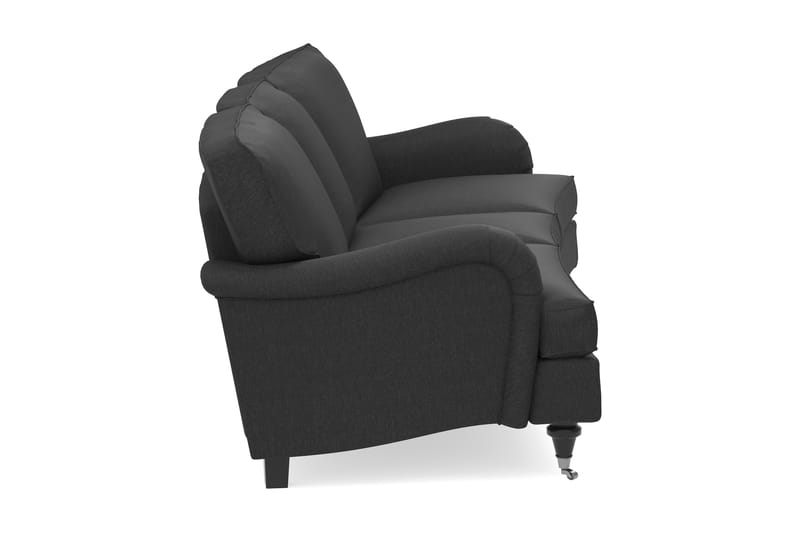 Howard Classic 3-personers Svunget Stofsofa - Mørkegrå - Møbler - Sofaer - Howard sofa