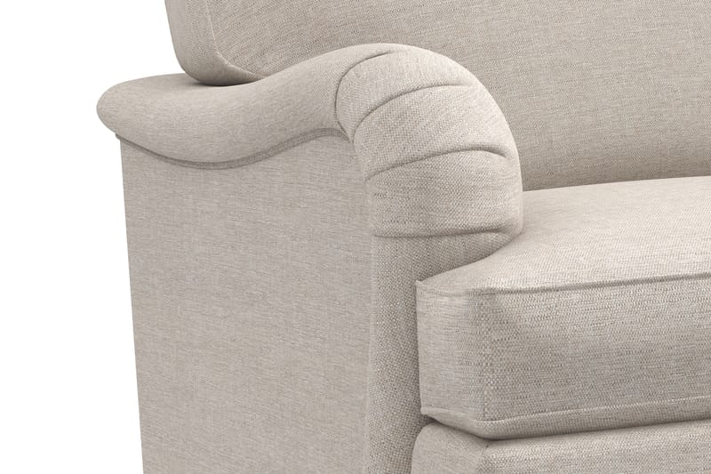 Howard Classic 3-personers Svunget Stofsofa - Beige - Møbler - Sofaer - Howard sofa