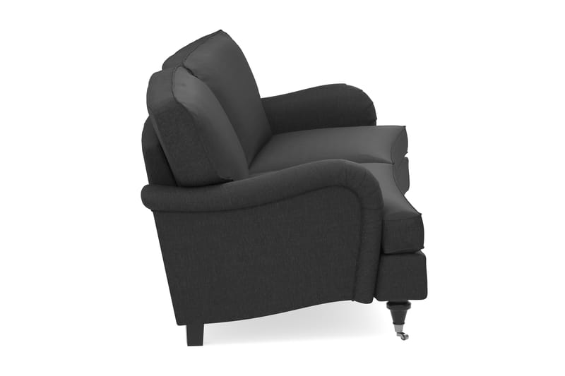 Howard Classic 3-personers Svunget Stofsofa - Mørkegrå - Møbler - Sofaer - Howard sofa