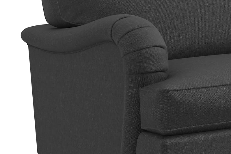 Howard Classic 3-personers Svunget Stofsofa - Mørkegrå - Møbler - Sofaer - Howard sofa