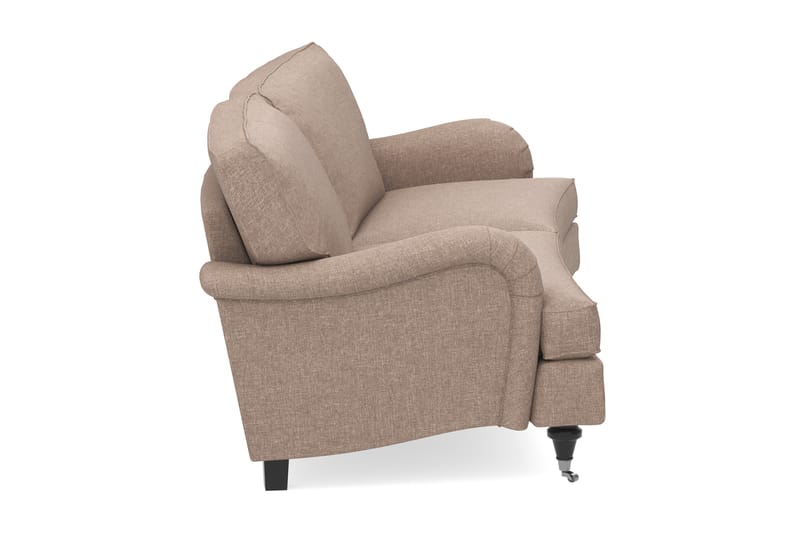 Howard Classic 3-personers Svunget Stofsofa - Mørkebege - Møbler - Sofaer - Howard sofa
