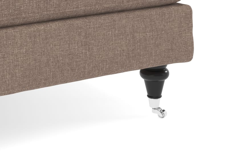 Howard Classic 3-personers Svunget Stofsofa - Mørkebege - Møbler - Sofaer - Howard sofa