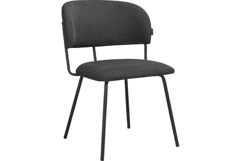 Moinara Armstol - Antracit - Møbler - Stole & lænestole - Spisebordsstole & køkkenstole