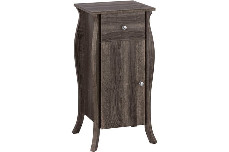 Talkon Sidebord 38 cm - Mørkebrun - Møbler - Borde - Aflastningsbord - Lampebord