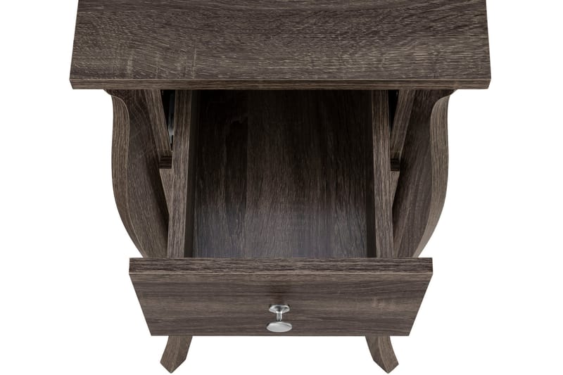 Talkon Sidebord 38 cm - Mørkebrun - Møbler - Borde - Aflastningsbord - Lampebord