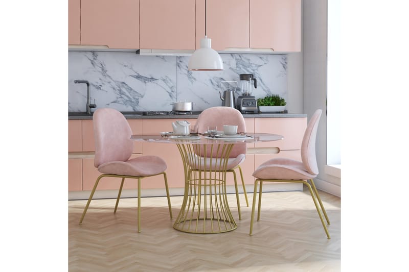 Astor Spisebordsstol Rosa - CosmoLiving - Møbler - Stole & lænestole - Spisebordsstole & køkkenstole