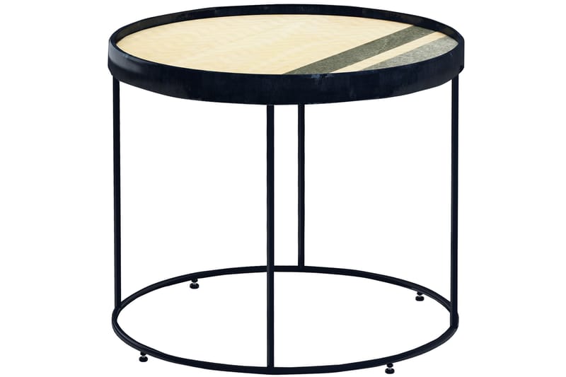 Ahari Bakbord 49 cm - Sort - Møbler - Borde - Aflastningsbord - Bakkebord & små borde