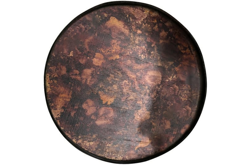 Kengaie Bakbord 36x36 cm - Mørkebrun - Møbler - Borde - Aflastningsbord - Bakkebord & små borde