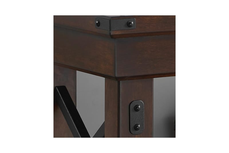 Wildwood Tv-bord 160x48 cm Mørkebrun - Dorel Home - Møbler - TV borde & mediemøbler - TV-borde