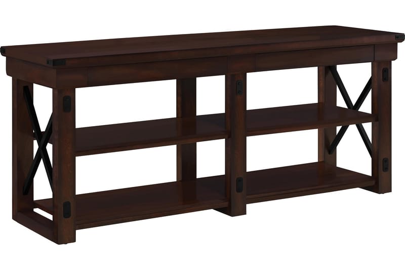 Wildwood Tv-bord 160x48 cm Mørkebrun - Dorel Home - Møbler - TV borde & mediemøbler - TV-borde