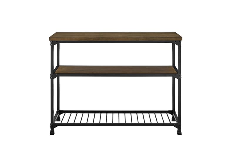 Cassy Konsolbord 121,9 cm Sort/M�ørkebrun - Dorel Home - Møbler - Borde - Aflastningsbord - Entrébord