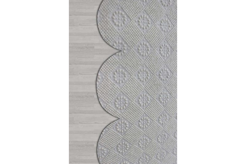 Nodoka Wilton-tæppe 60x100 cm Rektangulært - Rød/Grå - Tekstiler - Tæpper - Moderne tæppe - Wiltontæpper