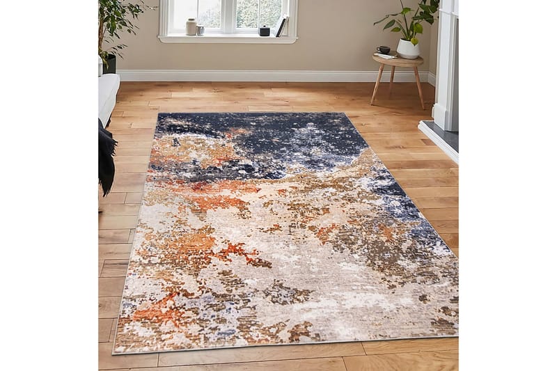 Nittin Wilton-tæppe 160x230 cm Rektangulært - Flerfarvet - Tekstiler - Tæpper - Moderne tæppe - Wiltontæpper