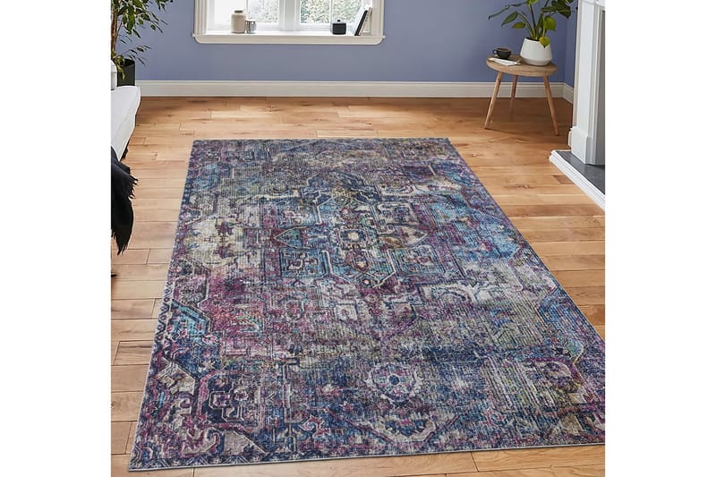 Jarwal Wilton-tæppe 200x290 cm Rektangulært - Flerfarvet - Tekstiler - Tæpper - Moderne tæppe - Wiltontæpper